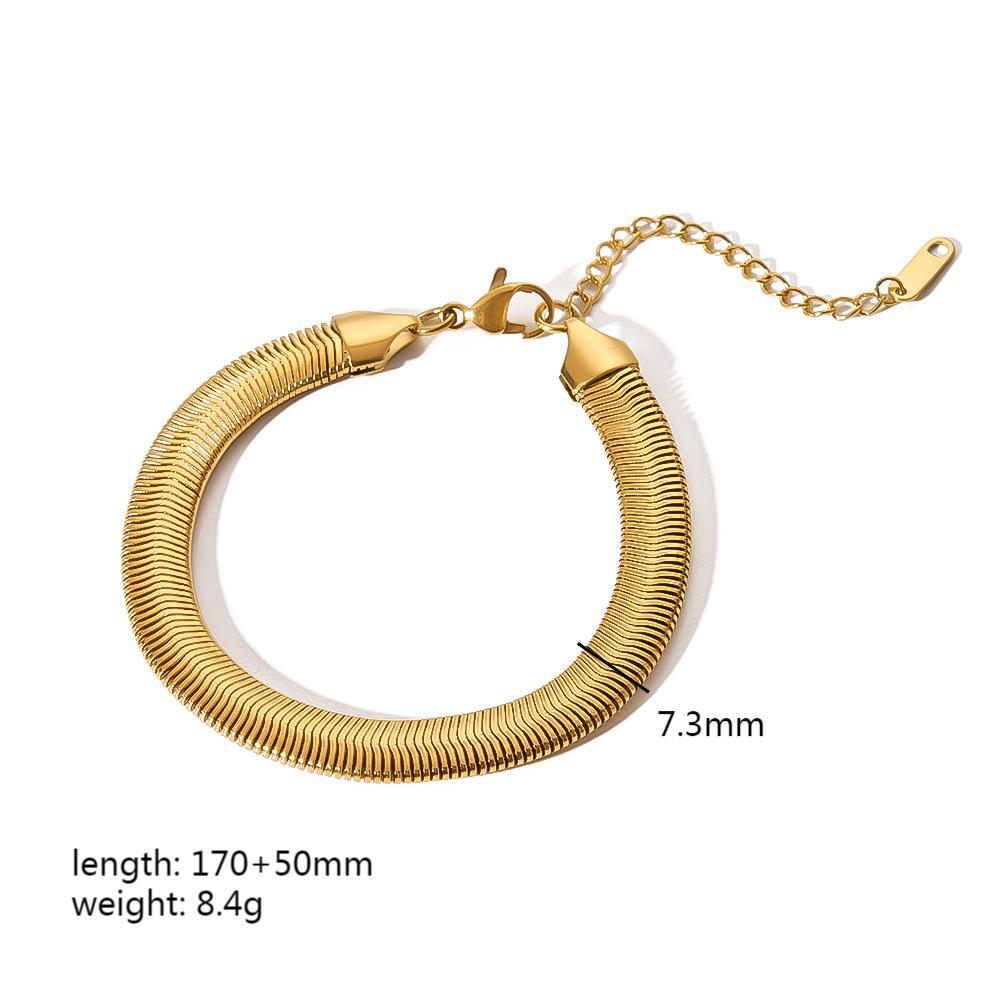 Titanium Steel Series Bracelet – INS Style Twisted Design