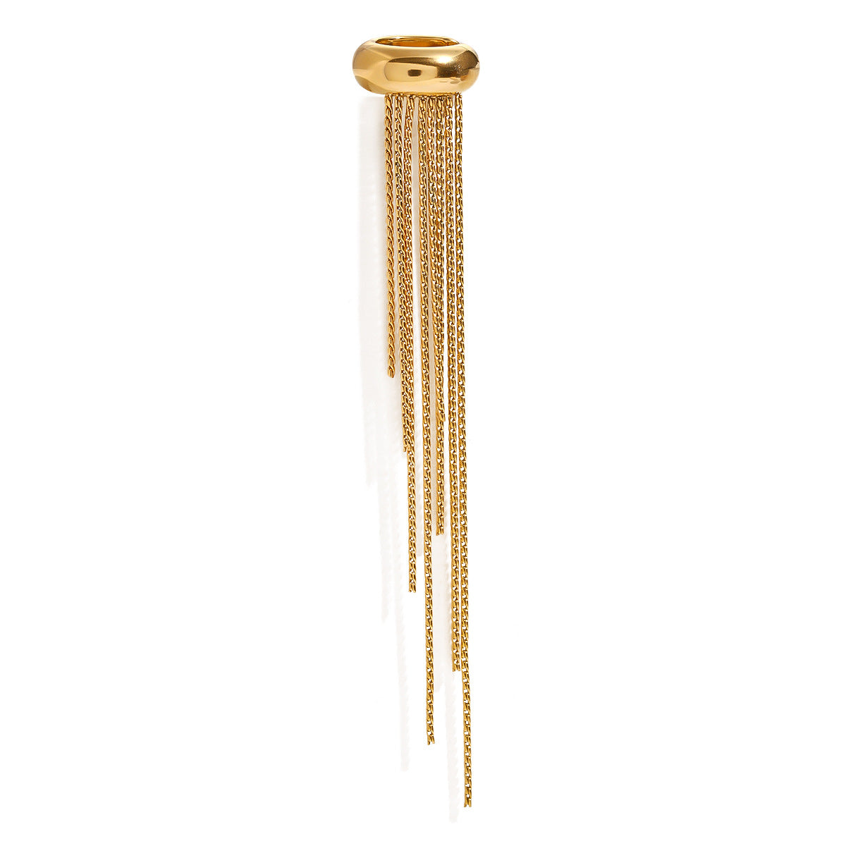 Premium Titanium Steel Tassel Ear Cuff